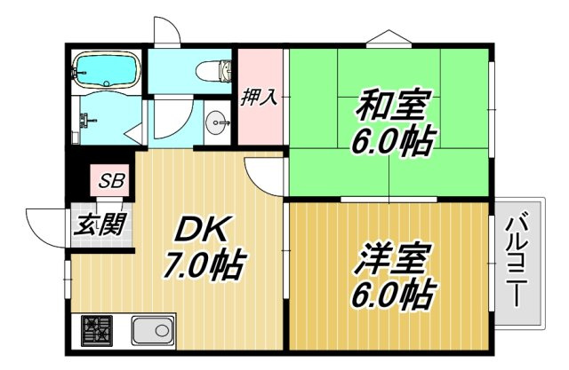 ハイツＳ＆ｋパートⅠB棟