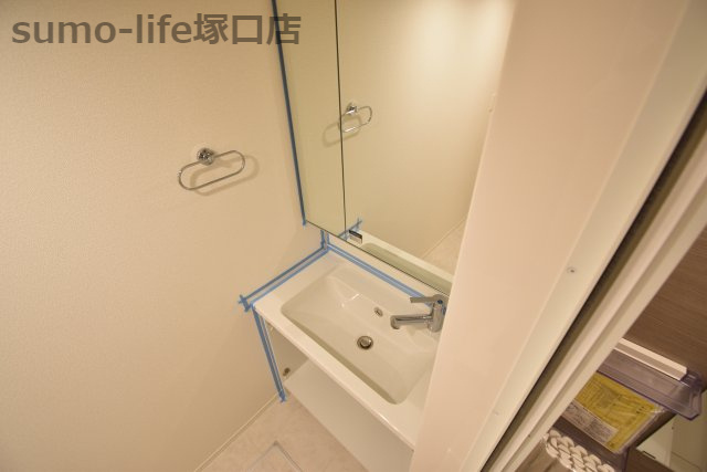 D-room宮ノ前の洗面所