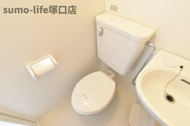 プリエール名神尼崎のトイレ