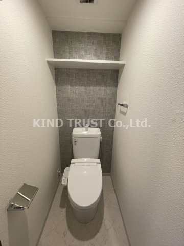 S-RESIDENCE天満Gracisのトイレ|落ち着いた色調のトイレです