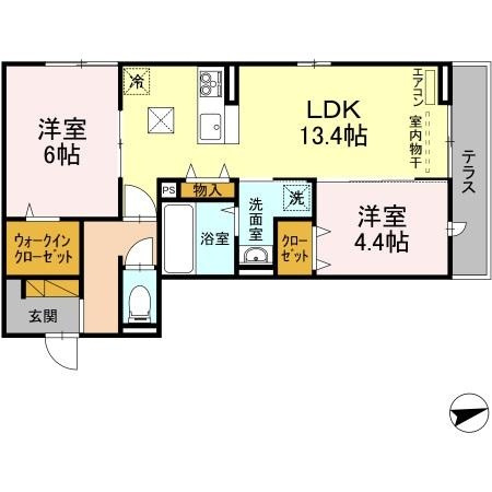 クロノスの間取り