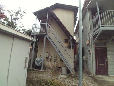 【外観】 | 青木アパート2階 | 外はこのようになっています