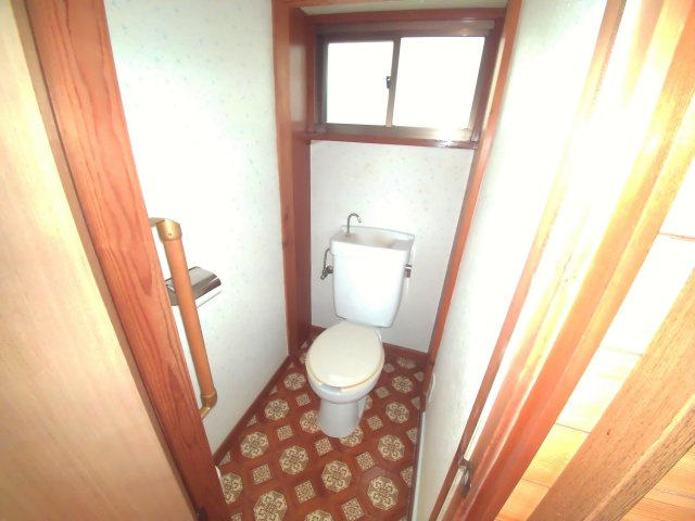 【トイレ】 | 青木アパート2階 | トイレもきれいです