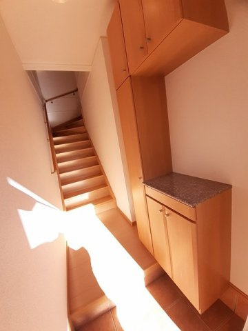 サンハウスヨシキＣの玄関