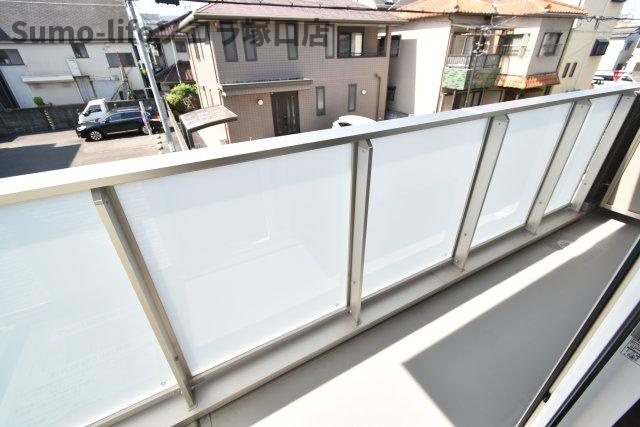 D-room南塚口のバルコニー