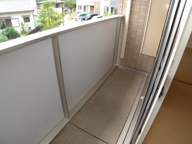 DヴェルジェⅡのバルコニー