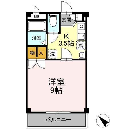 アルテールⅡの間取り