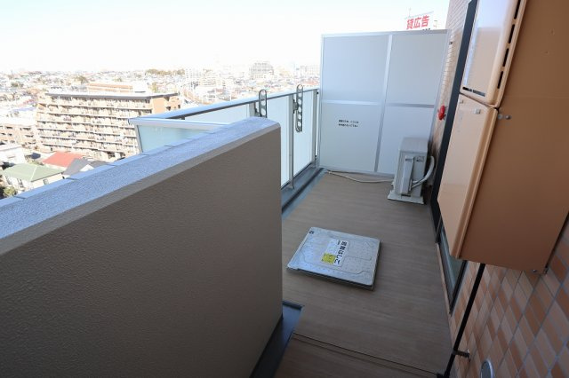 フェアリア船橋のバルコニー|※写真は10Fからの眺めとなります