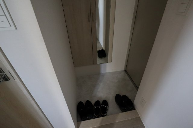 フェアリア船橋の玄関|収納もある玄関です