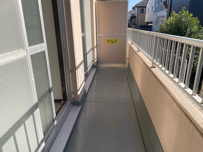 シティ・ライフ島田のバルコニー