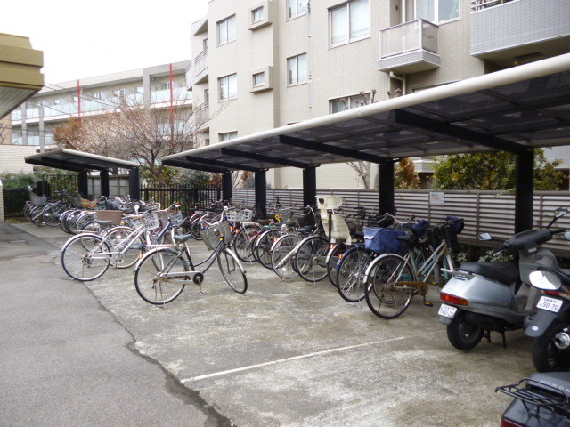 ＫＵハイム３のその他共用部分|★敷地内屋根付き駐輪場★