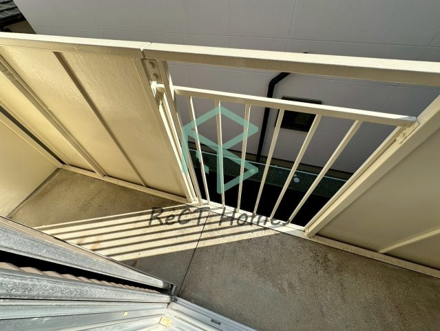 ファミリーハイツのバルコニー