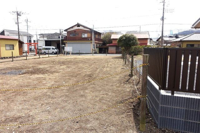 高崎市中豊岡町　売地の外観