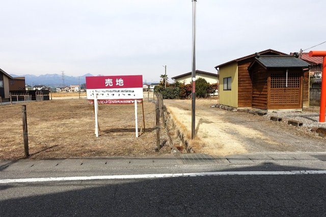 高崎市中豊岡町　売地の外観