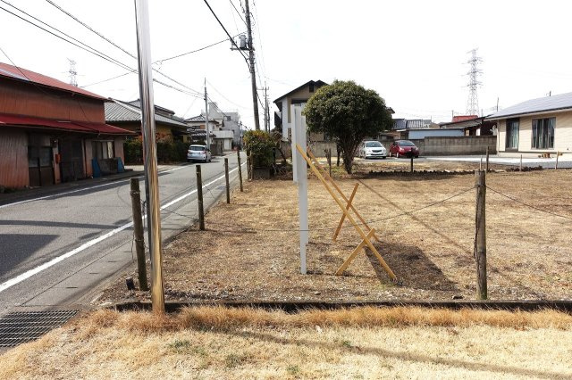 高崎市中豊岡町　売地の外観