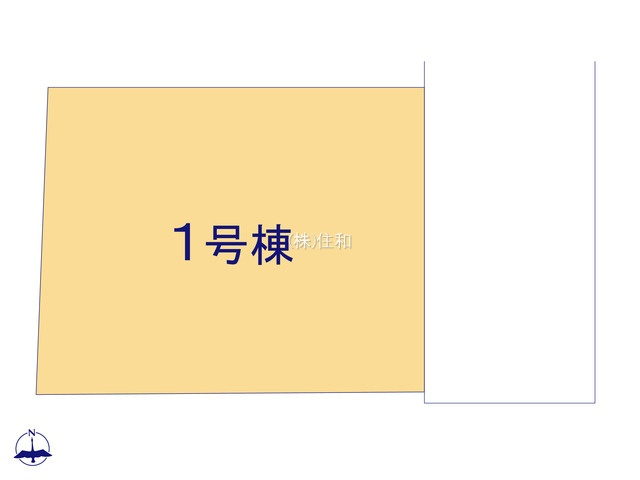 【新築分譲住宅】川越市仙波町第4の区画図