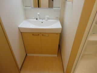 ランドスケープＡＮＤＯⅢの洗面所|洗髪洗面化粧台