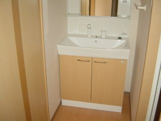 ランドスケープＡＮＤＯⅢの洗面所|洗面