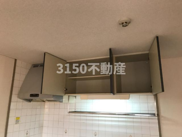 グレイススクエアのキッチン|キッチン吊戸棚