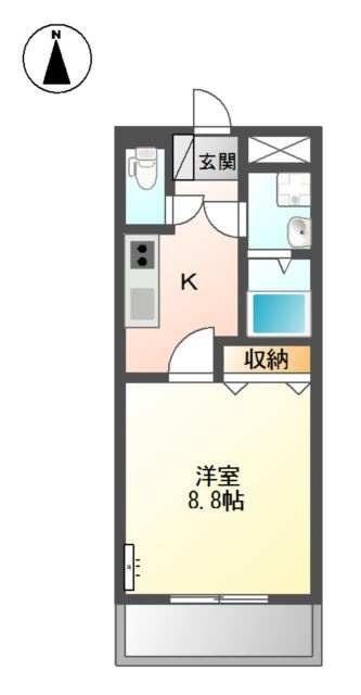 グラスルーチェの間取り