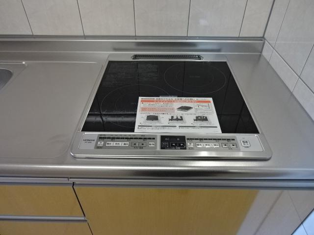 グラスルーチェのキッチン|ＩＨクッキングヒーター