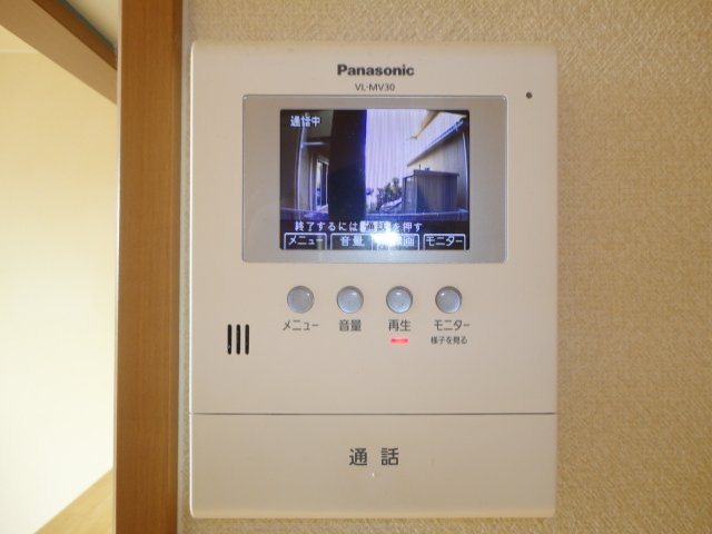 ソラークの内装|カメラ付インターホン