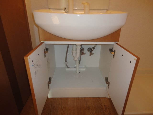 ソラークの収納|洗面　下部収納