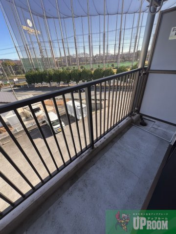 カレッジハイツ春日井のバルコニー