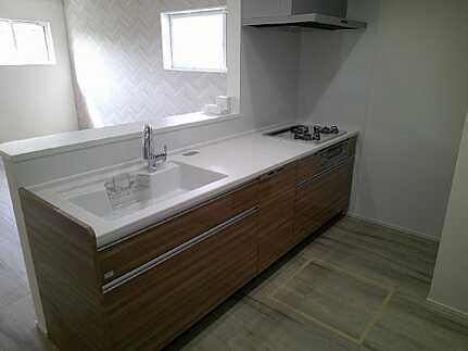 【キッチン】 | 広島市佐伯区三筋２丁目　新築一戸建て(全3棟)