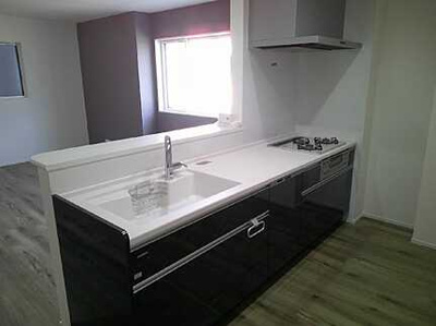 【キッチン】 | 広島市佐伯区三筋２丁目　新築一戸建て(全3棟)