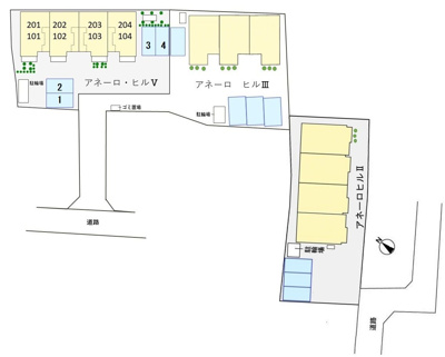 【駐車場】 | アネーロヒルⅤ
