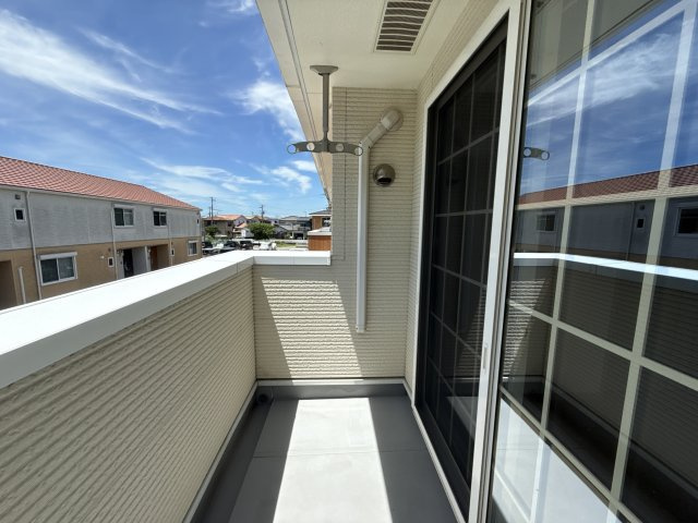 シン．シン．ハウスＡのバルコニー