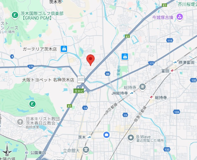 小林貸家の地図