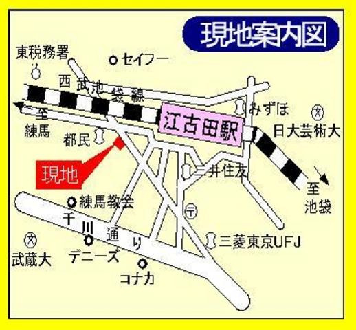 ヘーベルメゾン・プリエの地図|★現地案内図★