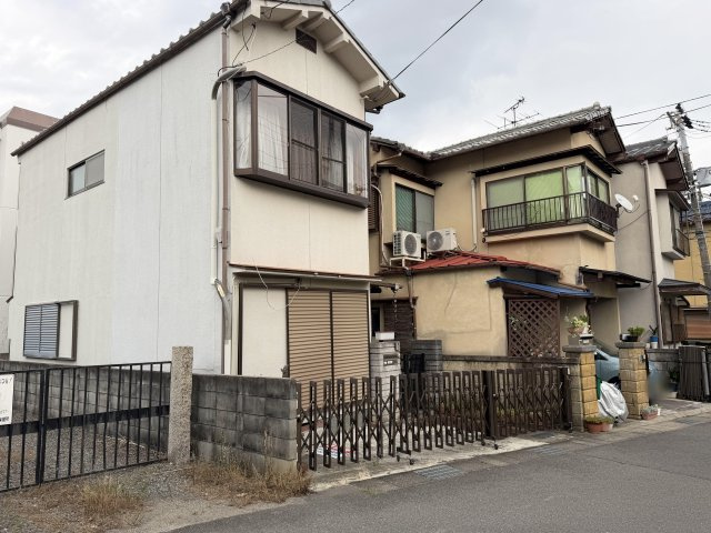 長岡京市調子１丁目の売地の外観|【現地】