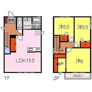 スリーハーモニーの間取り