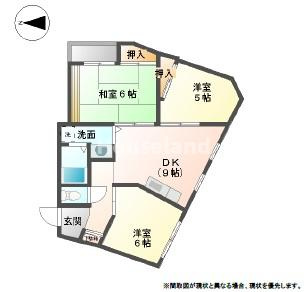 マリンコーポ西浜の間取り