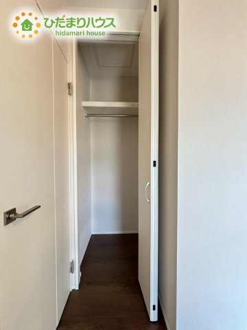 東松山市小松原町　未入 居住宅　タマタウン　02の収納|クローゼットが付いていて、お部屋の住空間もスッキリ広々つかえそうです(^^)/								
