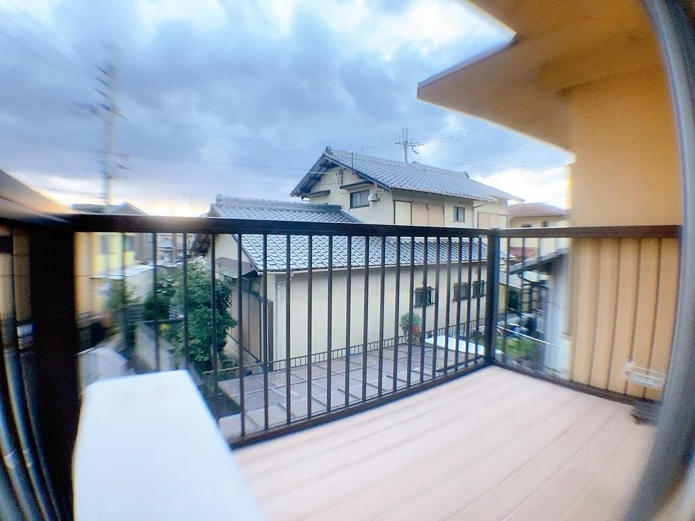 中戸建のバルコニー