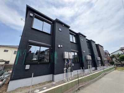 【外観パース】 | カーサ　ビアンカ | ★新築★ネット無料★都市ガス★ペット相談★エアコン２台★