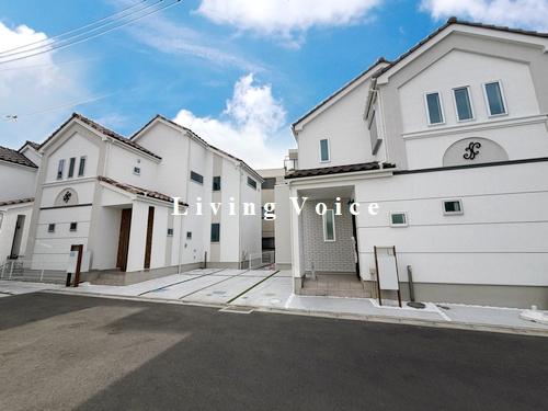 【外観】 | 【仲介手数料０円】相模原市中央区上溝4丁目5期　新築一戸建て　全8棟 | 全体　相模原市中央区上溝4丁目5期　新築一戸建て　全8棟