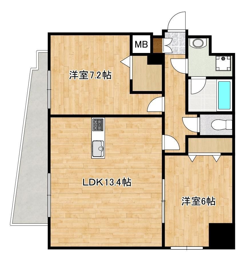 LAPIS薬園町の間取り