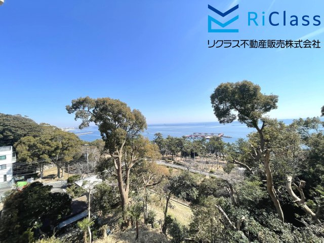 グランフォルム須磨浦の展望|海が見えます