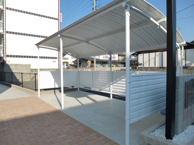 【その他共用部分】 | コンフォート池元 | 自転車置き場