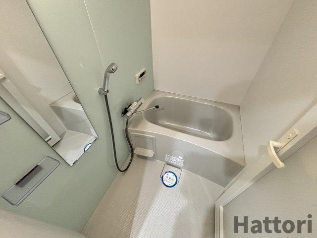 ウェルスクエア池田天神の浴室