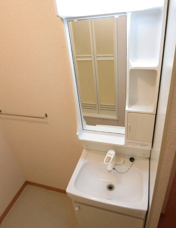 レオパレスフロラシオンⅡの洗面所