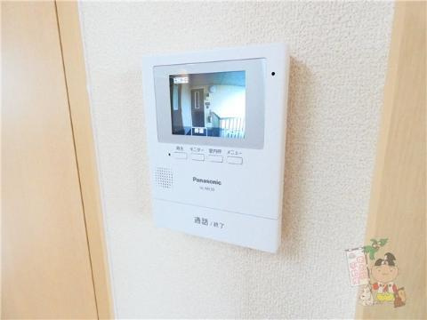 エクセル南桜が丘のセキュリティ|カメラ付インターホン