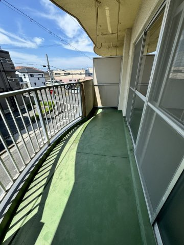 第２桔梗ビルのバルコニー