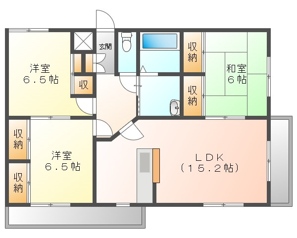 ＬＩＮＤＥの間取り