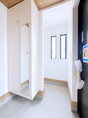 新築戸建   郡山市南2期　GRAFARE　全2棟の前面道路含む現地写真